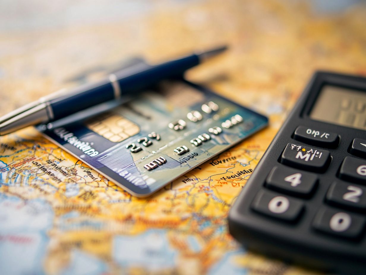 Visual representation of the benefits of travel credit cards