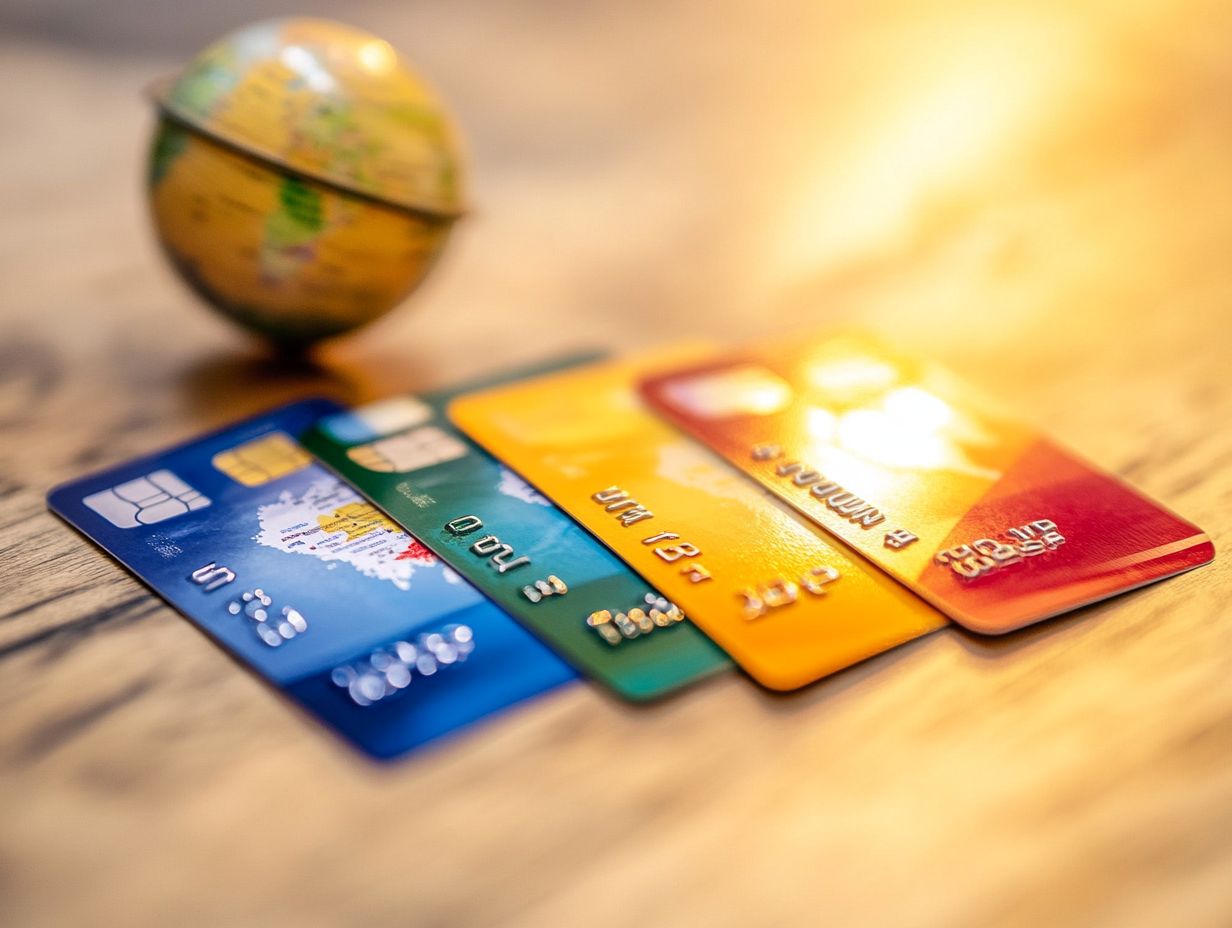 A visual overview of annual fees and rewards programs of travel credit cards