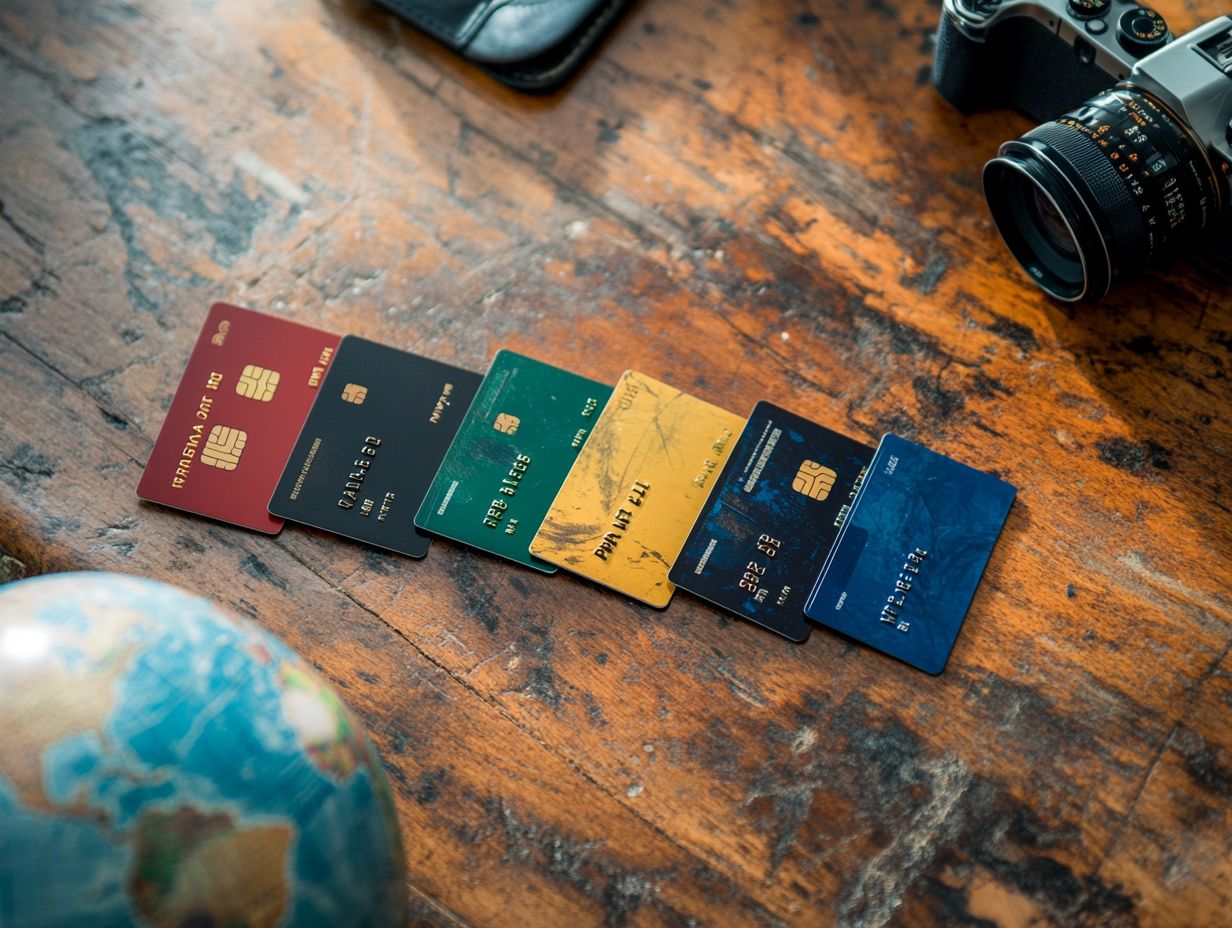 Visual Summary of Key Travel Credit Cards