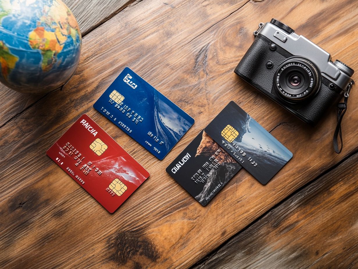 Image depicting frequently asked questions about travel credit cards