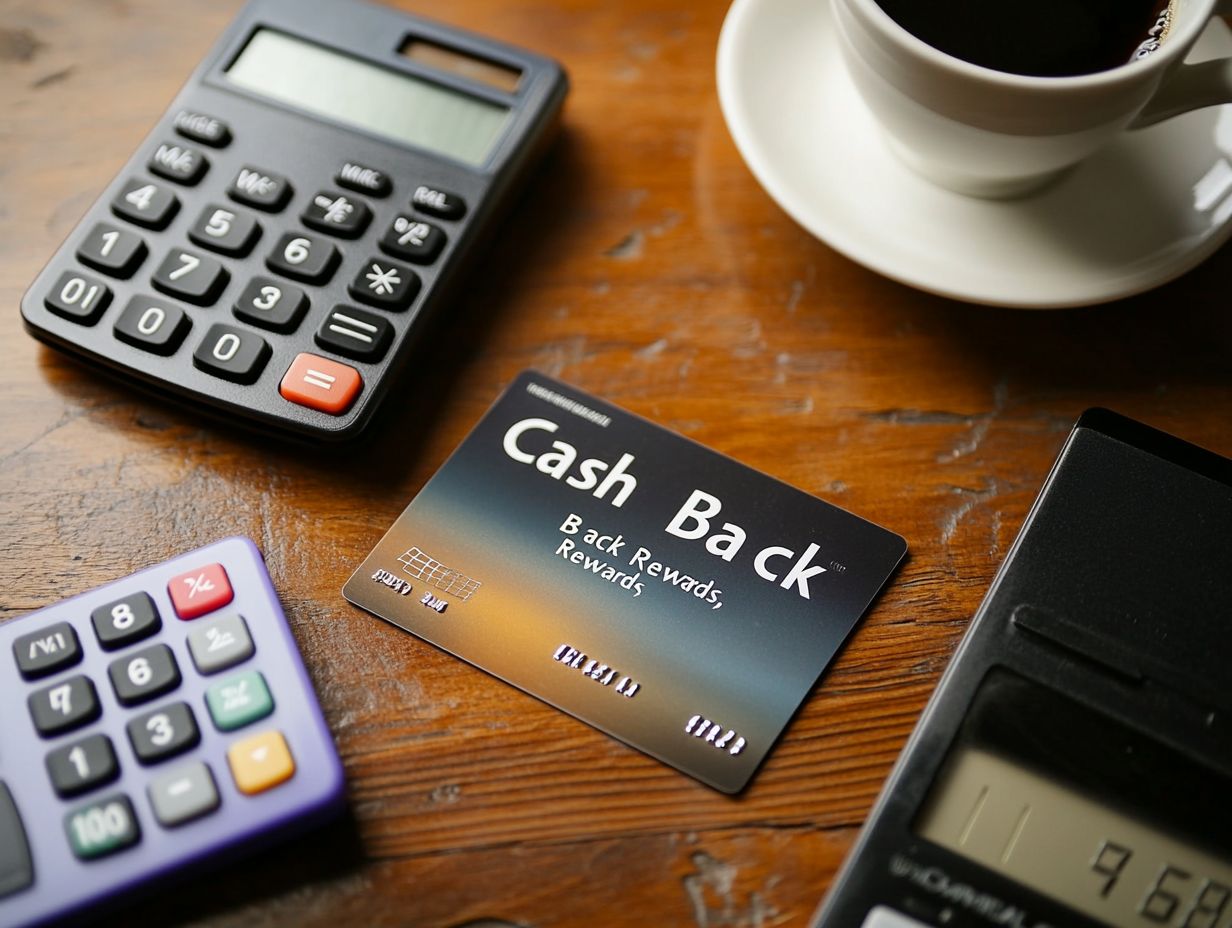 Illustration of different types of cash back credit cards available in the market