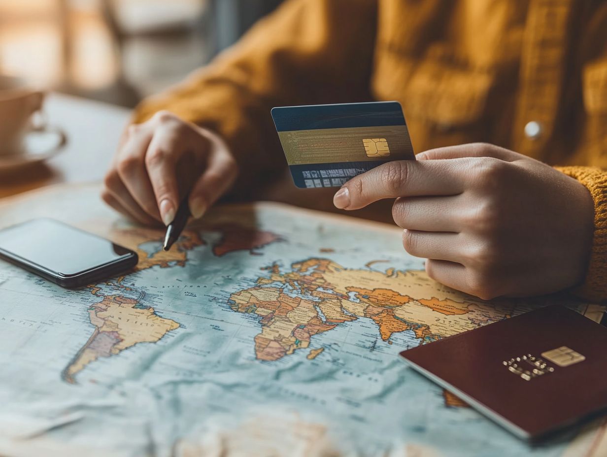 Key takeaways for using credit cards while traveling internationally.