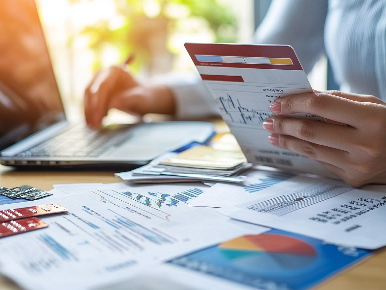 Diagram showing how business credit cards assist in cash flow management.