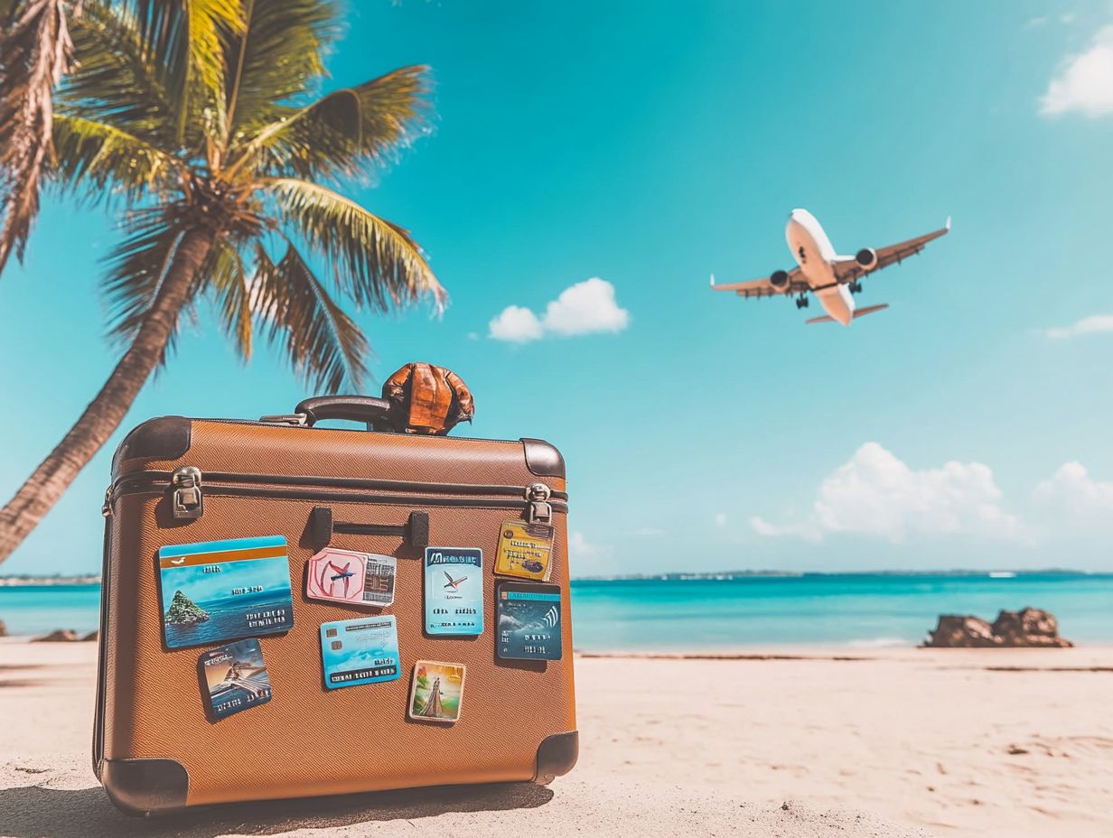 Image showcasing the best cash back credit cards for maximizing travel rewards