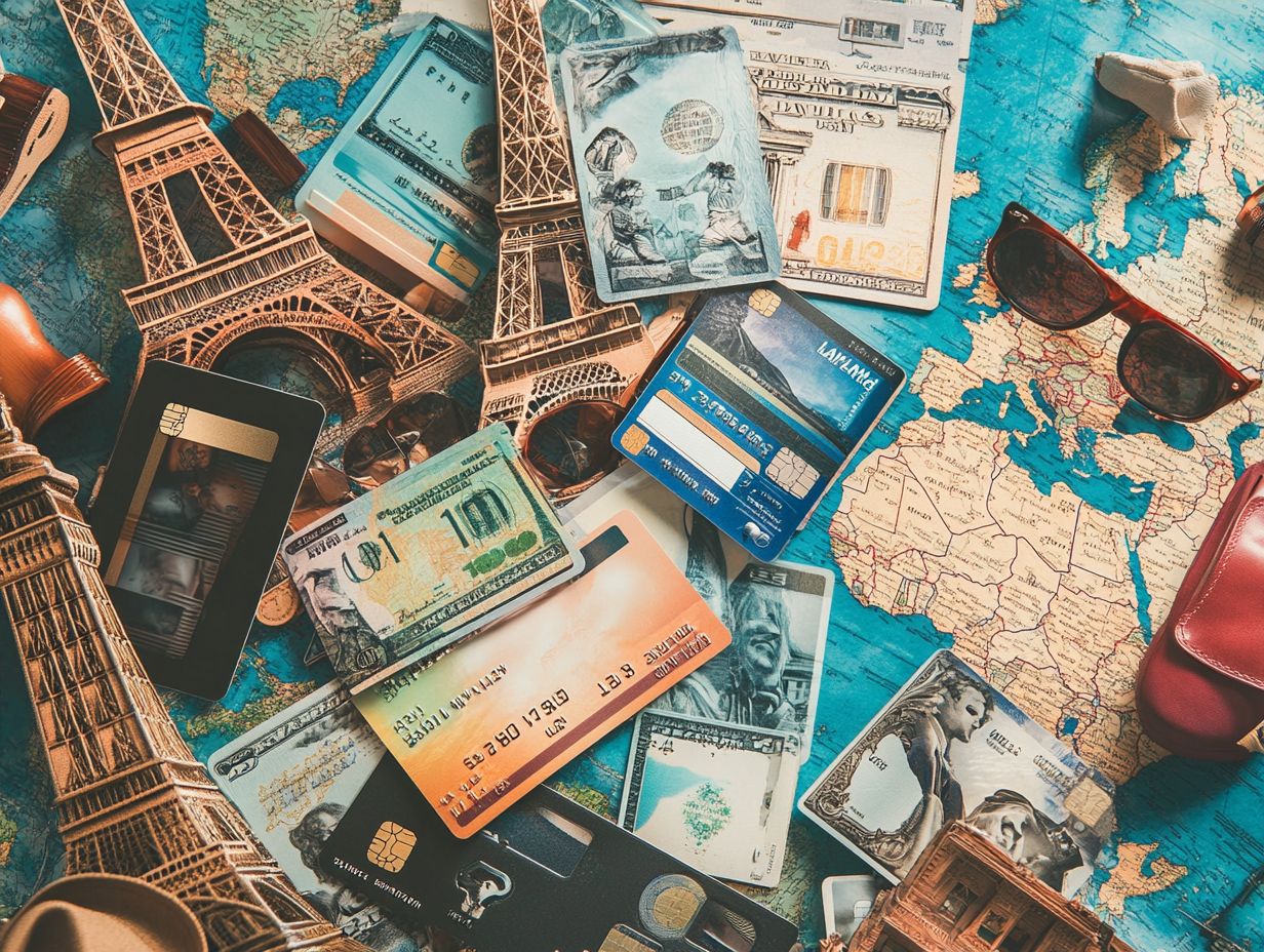 Image illustrating benefits of travel credit cards.