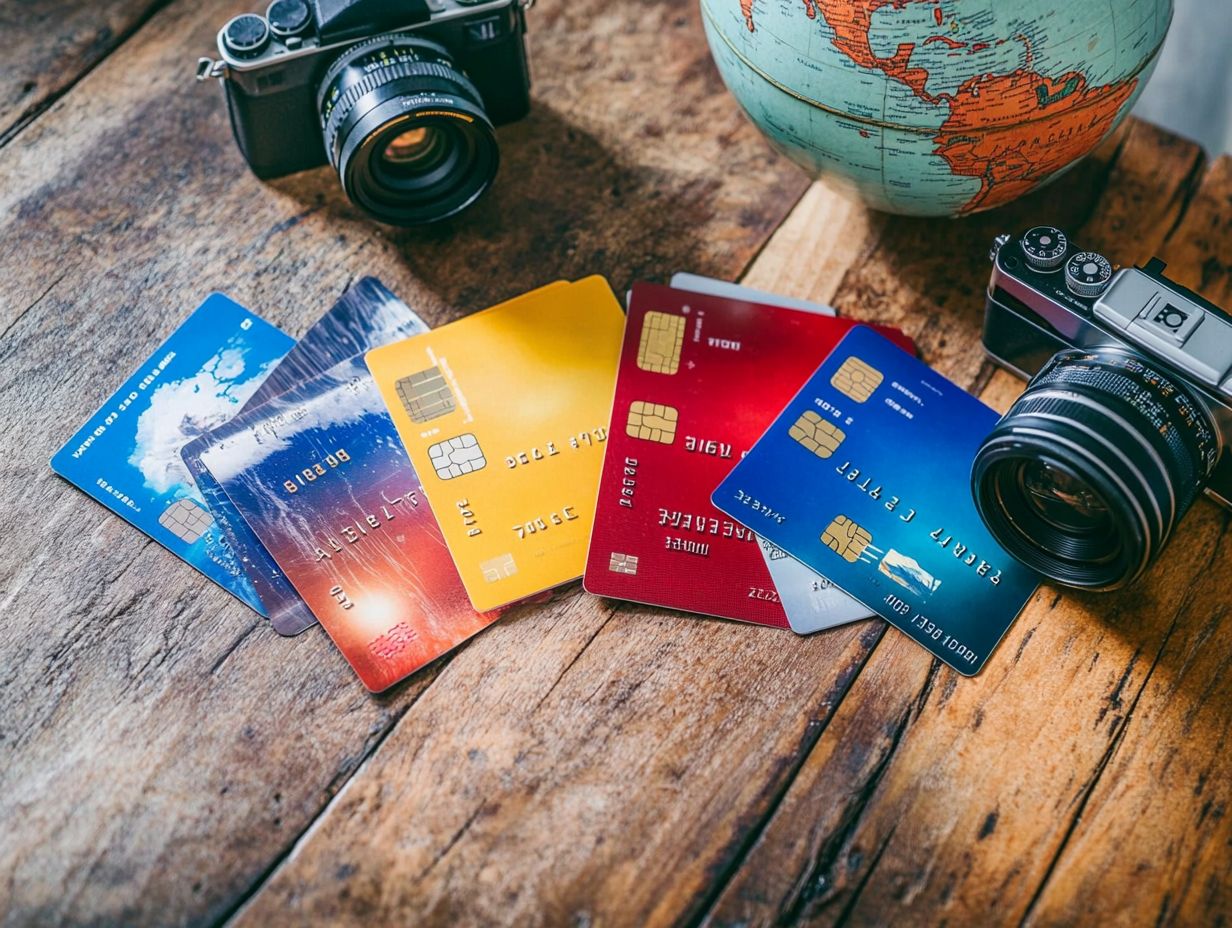 Image showing the benefits of different travel credit cards