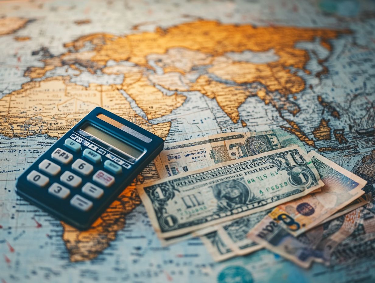 Visual representation of key takeaways on foreign transaction fees.